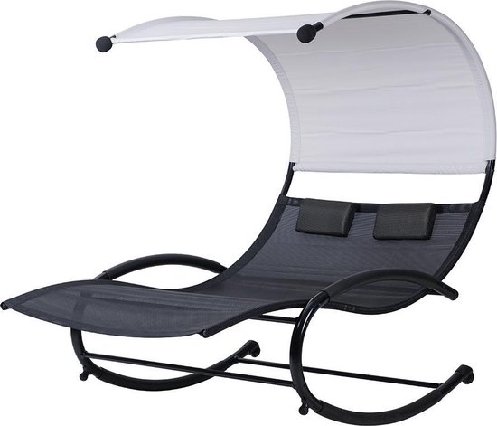 Feel Furniture - Dubbel ligbed met schommel - 2 personen | bol.com
