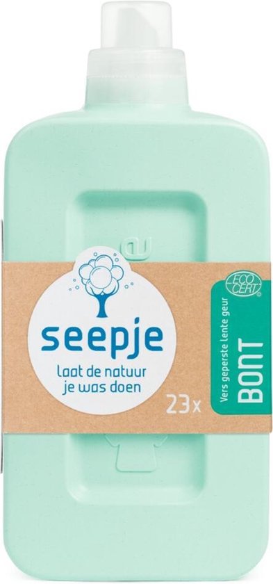 Seepje Vloeibaar Wasmiddel Vers Geperste Lente Geur Bont 1,15 liter
