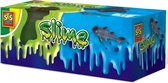 SES Creative Slime Deep Ocean met 2 Kleuren Slijm en Haaifiguur - Speelgoed - Creatief