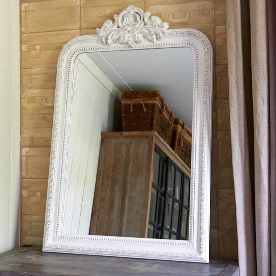Miroir Rivièra Maison Vernier - Miroir - 80 x 120 cm - Blanc | bol.com