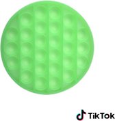 Glow in the dark - Pop It Fidget Toy - Bekend van TikTok - Rond - Groen
