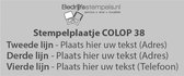 Colop Printer 38 Zwart - Stempels - Stempels volwassenen - Gratis verzending