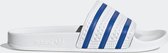 adidas Adilette Heren slippers - ftwr white/glory blue/ftwr white - Maat 47 1/3