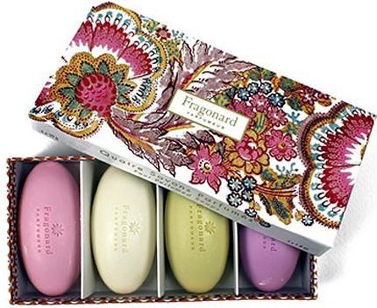 Fragonard Soaps & Shower Flowers Set of Soaps Zeep 200gr