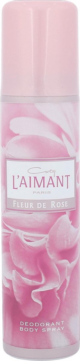 Coty Body Spray L'Aimant Fleur De Rose 75 ml - Voor Vrouwen