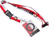 Feyenoord Keycord/Neklint, rood/wit