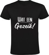 Wat een gezeik Heren t-shirt | Chanteau Meiland | Martin Meiland | gezeik | wijnen | grappig | cadeau | Zwart