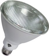 LED Lamp - Smart LED - Oficto Sponty - PAR Lamp - 12W - E27 Fitting - Slimme LED - Wifi LED - Dimbaar - Aanpasbare Kleur - RGB+CCT - Waterdicht