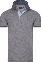 HV Society Korte mouw Polo shirt - 0403103307 Leo Marine (Maat: M)