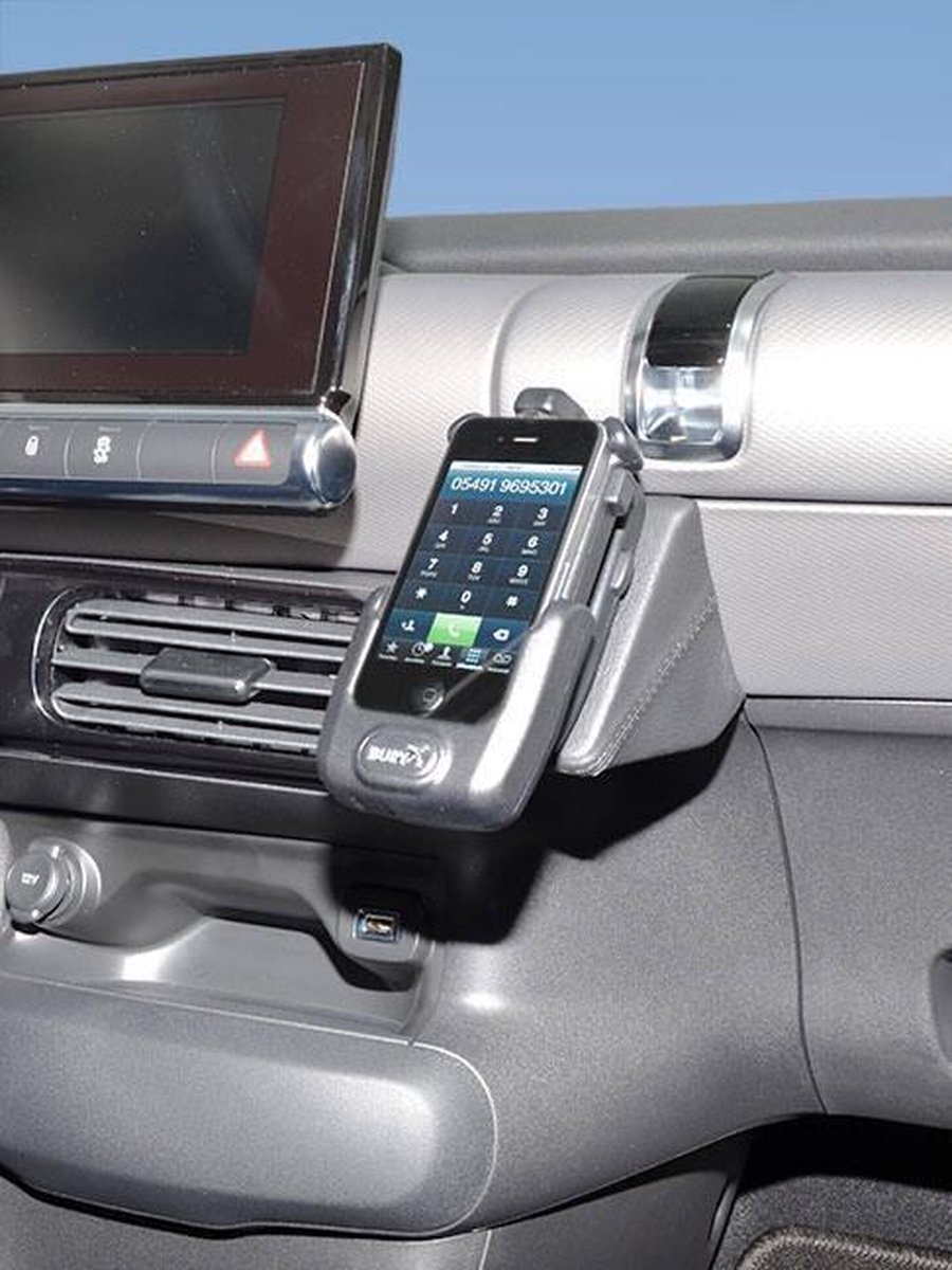 Kuda houder geschikt voor Citroën C4 Cactus 2014-2019 Kleur: Zwart