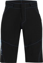 Santini MTB fietsbroek zonder zeem Dames Zwart Blauw - Selva MTB shorts for woman - XS