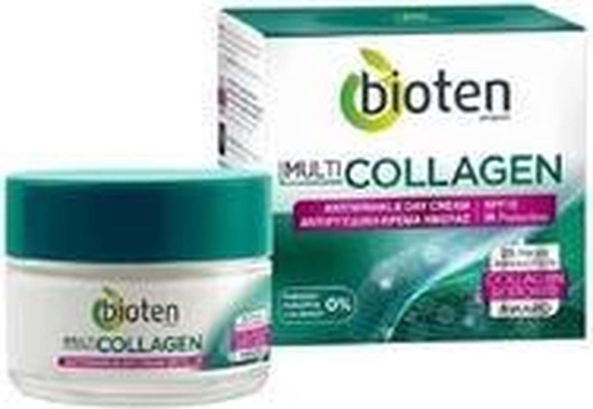 Bioten - Multi Collagen Antiwrinkle Day Cream Spf 10 - Daily Anti-Wrinkle Cream