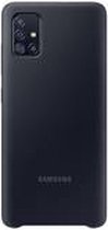 Samsung Silicone Hoesje - Samsung Galaxy A51 - Zwart