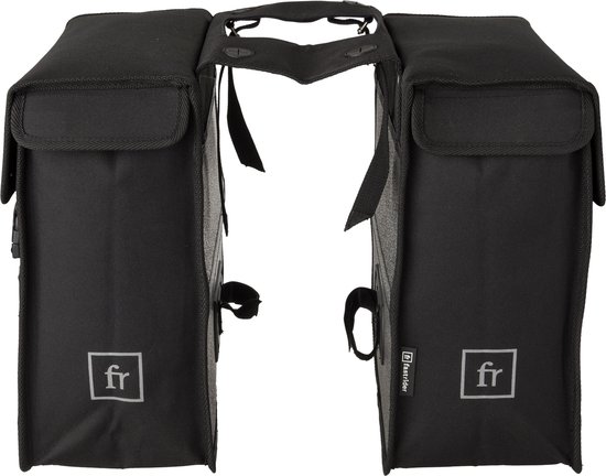 Fastrider Hybrid Large Dubbele Fietstas Zwart - 35L van FastRider — afbeelding 3