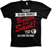 Breaking Bad Heren Tshirt -M- In Legal Trouble Zwart