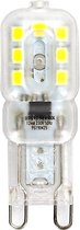 LED Lamp - Igory Yvona - G9 Fitting - 2.5W - Helder/Koud Wit 6500K - Mat Wit - Kunststof