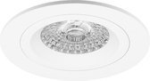 Spot Armatuur GU10 - Prima Rodos Pro - Inbouw Rond - Mat Wit - Aluminium - Ø93mm