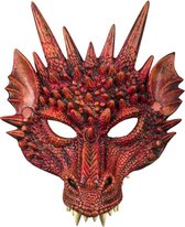 Boland - Foam halfmask Duiveldraak  - Volwassenen - Draak