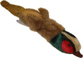 Happy pet empty nester pluche fazant - 45x13x6 cm - 1 stuks