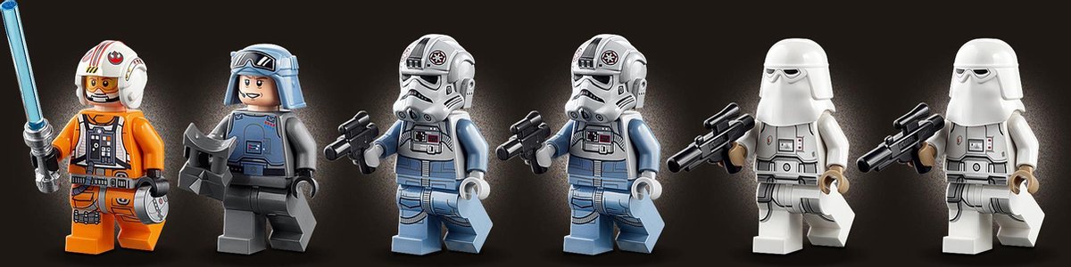 LEGO® Star Wars™ AT-AT™ 75288 bouwset, leuke speelset voor kinderen die spannende missies uit het Star Wars universum en scènes uit de klassieke Star Wars trilogie willen naspelen (1267 onderdelen) — afbeelding 26