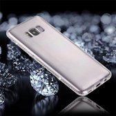 Voor Galaxy S8 + / G955 Diamond Encrusted Transparent Soft TPU beschermende achterkant van de behuizing (transparant)