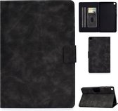 Voor Samsung Galaxy Tab A 8.0 (2019) T290 / T295 Koeienhuidtextuur Horizontale flip lederen tas met houder en kaartsleuven (grijs)