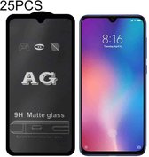 25 STKS AG Matte Frosted Full Cover Gehard Glas Voor Xiaomi Mi Mix 3
