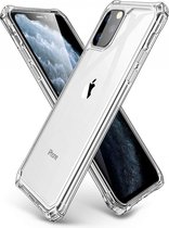Apple Iphone X | Anti Shock TPU Siliconen Hoesje | transparante Anti-shock Gel Case voor Apple Iphone X
