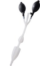 Silicone Anal Catheter With Bulbs