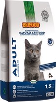 Biofood cat adult all-round & fit - 1,5 kg - 1 stuks