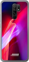 Xiaomi Redmi 9 Hoesje Transparant TPU Case - Light Show #ffffff