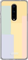 OnePlus 8 Hoesje Transparant TPU Case - Springtime Palette #ffffff