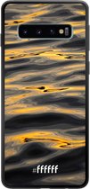 Samsung Galaxy S10 Hoesje TPU Case - Water Waves #ffffff