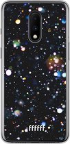OnePlus 7 Hoesje Transparant TPU Case - Galactic Bokeh #ffffff