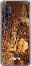 6F hoesje - geschikt voor Xiaomi Mi Note 10 -  Transparant TPU Case - Lets go Gold #ffffff