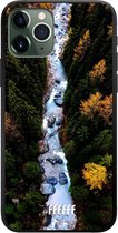 iPhone 11 Pro Hoesje TPU Case - Forest River #ffffff