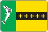 Vlag Woudrichem - 200 x 300 cm - Polyester