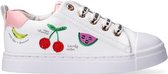 Shoesme witte sneaker met fruitjes