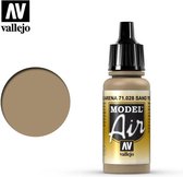Vallejo 71028 Model Air Sand Yellow - Acryl Verf flesje