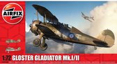 1:72 Airfix 02052A Gloster Gladiator Mk.I/Mk.II Plastic Modelbouwpakket
