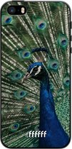 iPhone 5s Hoesje TPU Case - Peacock #ffffff