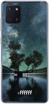 Samsung Galaxy Note 10 Lite Hoesje Transparant TPU Case - Space Tree #ffffff