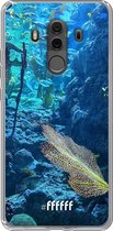 Huawei Mate 10 Pro Hoesje Transparant TPU Case - Coral Reef #ffffff
