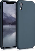 kwmobile telefoonhoesje voor Apple iPhone XR - Hoesje voor smartphone - Back cover in leigrijs