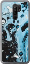 Xiaomi Redmi 9 Hoesje Transparant TPU Case - Melted Opal #ffffff