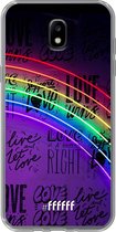 Samsung Galaxy J5 (2017) Hoesje Transparant TPU Case - Love is Love #ffffff