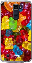 LG K10 (2016) Hoesje Transparant TPU Case - Gummy Bears #ffffff