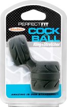 Silaskin Cock & Ball - Black - Cock Rings - Ball Straps