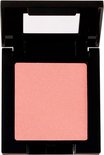 Maybelline Fit Me Blush 25 Pink, een zachtroze blush met fijne glitters.