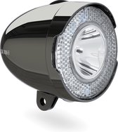 AXA LED Koplamp 706 Fietsverlichting - Batterij - 15 Lux - Chrome